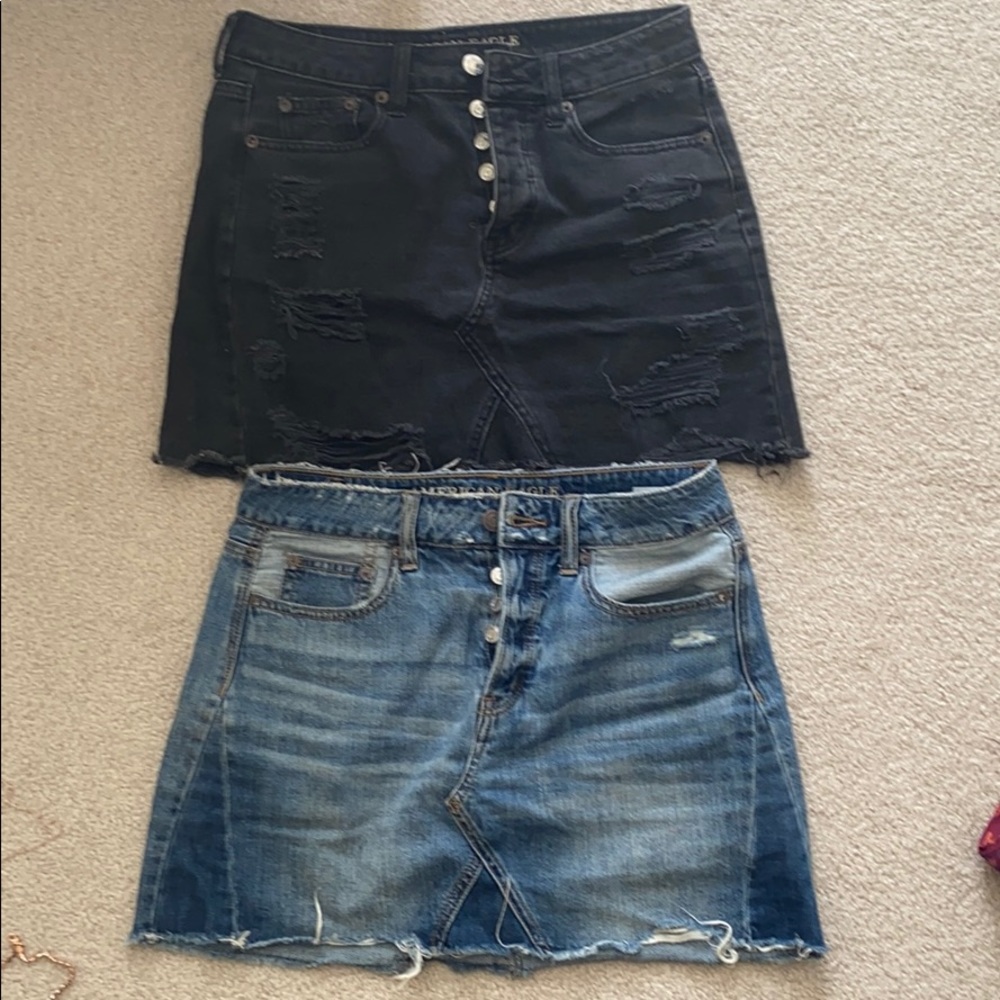 Jean skirts